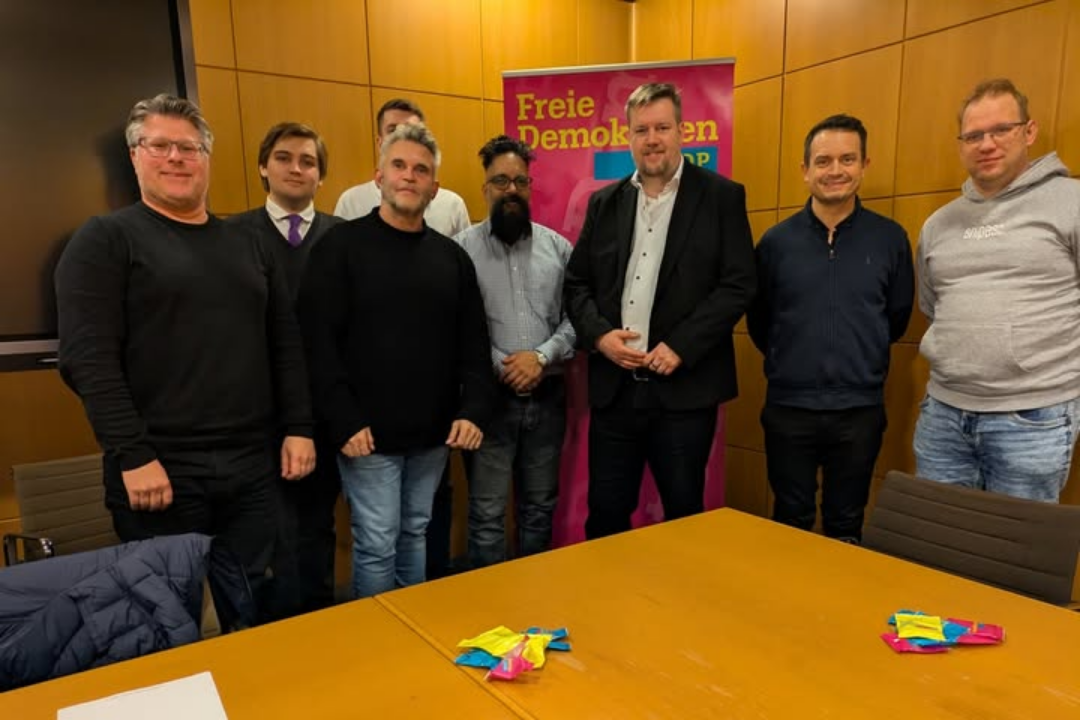 Der neu gewählte Vorstand der FDP Castrop-Rauxel